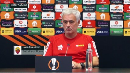 Mourinho : “Je continuerai à dire qu’on n’a pas perdu la finale à Budapest”