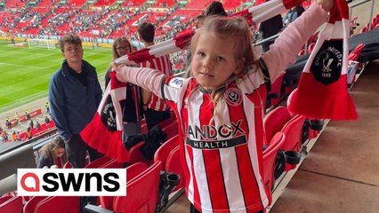 Five-year-old football megafan has been to more than 100 games