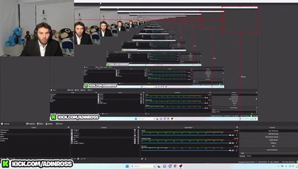 El streamer Adin Ross junto al falso Kim Jong Un
