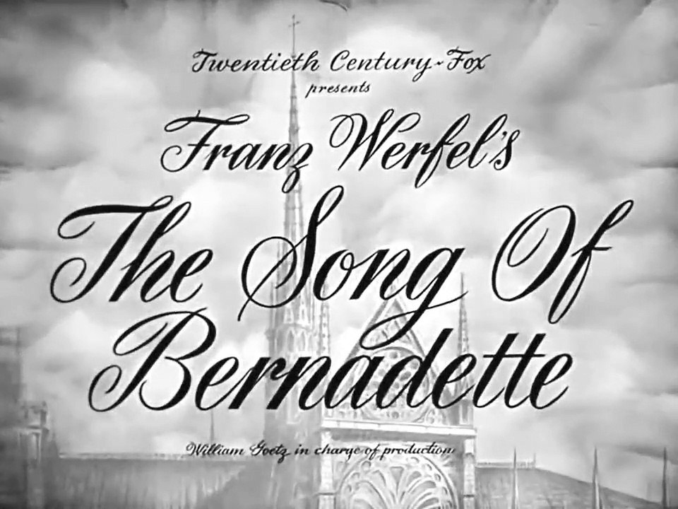 BERNADETTE (The Song of Bernadette, 1943) - Clip: Apparizione