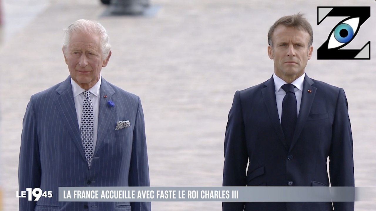 [Zap Télé] Visite du roi Charles III en France ! (21/09/23)