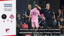 Messi and Alba both doubts ahead of the US Open Cup final
