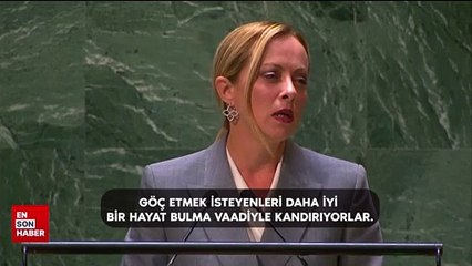 Meloni'nin Avrupa'ya göç yorumu: İyi hayat vaadiyle kandırıyorlar