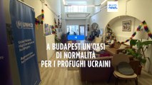 A Budapest, un'oasi di normalità per i rifugiati ucraini