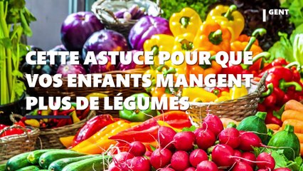 Cette astuce pour que vos enfants mangent plus de légumes, selon la science