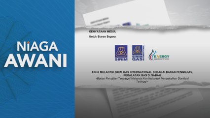 SIRIM QAS dilantik badan penguji peralatan gas di Sabah
