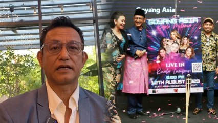 Riezman masih boleh senyum kena tipu RM300,000... Tengah cari jalan teruskan konsert dangdut