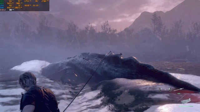 Resident Evil 4 Remake Del Lago Boss Fight RTX 3050 Ryzen 5 5600x