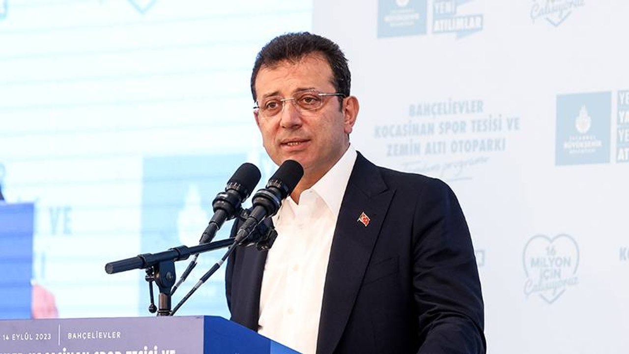 İBB Başkanı Ekrem İmamoğlu: Bu sene İstanbul'da susuzluk diye bir durumla karşı karşıya değiliz
