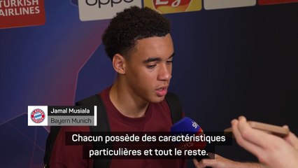 Musiala : "C'est très facile de jouer avec Kane"