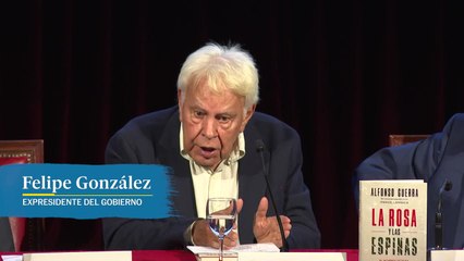 Alfonso Guerra llama “disidente y desleal” a Sánchez con el apoyo de González