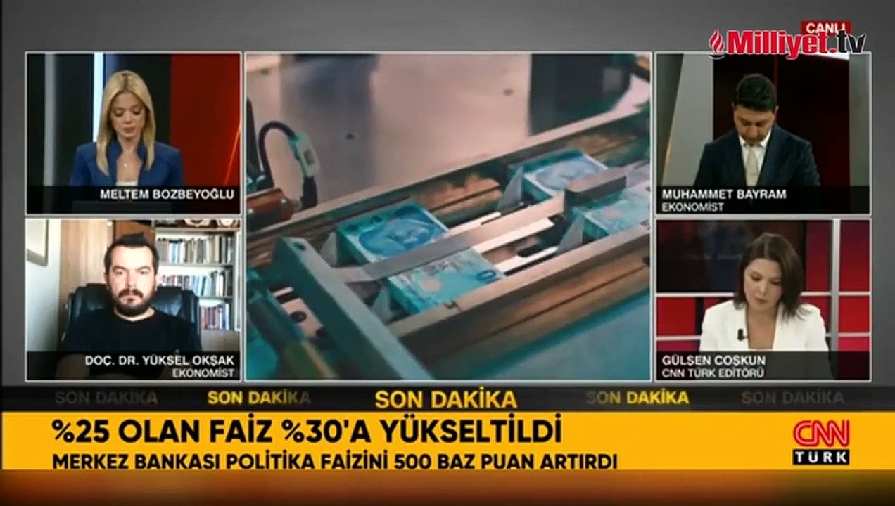 Merkez Bankası'nın faiz kararı belli oldu