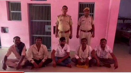 धौलपुर: जमीन विवाद में दो पक्षों में झगड़ा, पुलिस ने 5 लोगों को किया गिरफ्तार