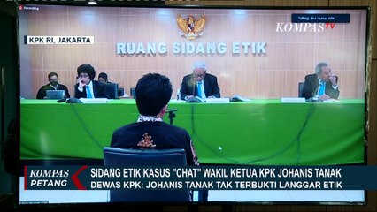 Скачать видео: Dewan Pengawas KPK Sebut Wakil Ketua KPK, Johanis Tanak Tak Terbukti Langgar Etik!