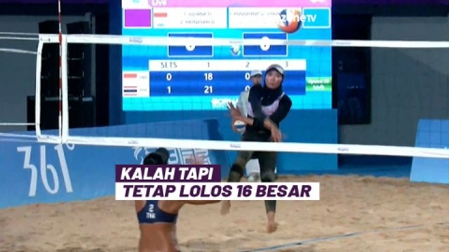 Highlight Voli Pantai Asian Games 2023: Dikalahkan Thailand, Indonesia Tetap Lolos 16 Besar