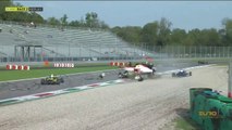 Euro 4 Championship 2023 Monza Race 2 Multiple Car Crash Nobels Flips