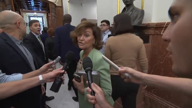 Carmen Calvo tacha de detestables las declaraciones de Alfonso Guerra sobre Yolanda Díaz