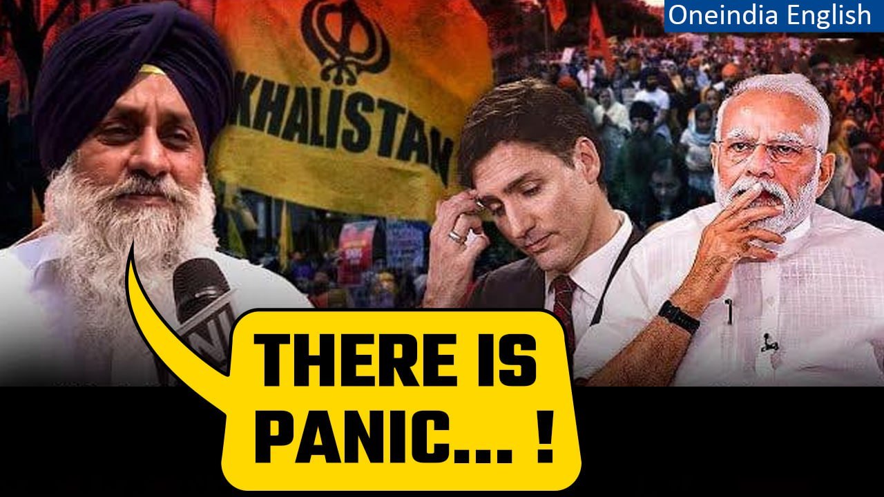 India vs Canada: Sukhbir Singh Badal urges Centre to settle the diplomatic row | Oneindia News