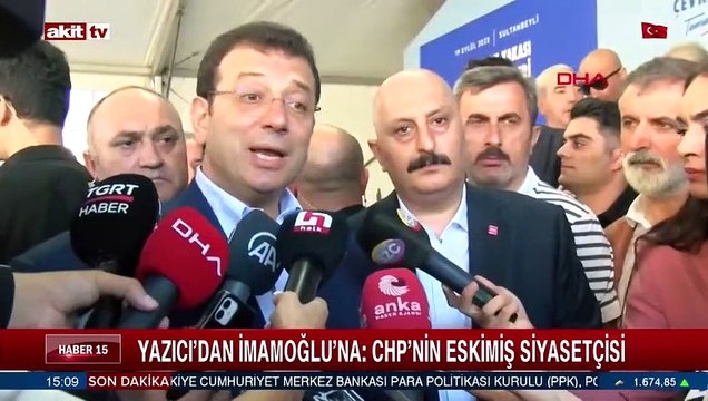 Yazıcı'dan İmamoğlu'na; CHP'nin eskimiş siyasetçisi