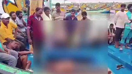 కాకినాడ జిల్లా: వేటకు వెళ్లి మత్స్యకారుడు మృతి