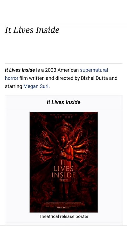 it lives inside trailer | it lives inside 2023 | it lives inside | #itlivesinside