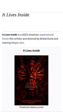 it lives inside trailer | it lives inside 2023 | it lives inside | #itlivesinside