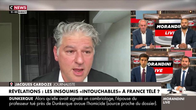L'ancien journaliste de France Télé, Jacques Cardoze, estime que 70 à 80% de la rédaction est de gauche. On ne voit qu'une seule couleur politique à l'antenne et ça on ne devrait pas sur une chaîne publique
