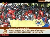 Habitantes del mcpio. Acevedo en Miranda realizó marcha en respaldo al presidente Nicolás Maduro
