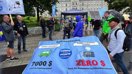 20 sept TOPO HN manif pompe insuline