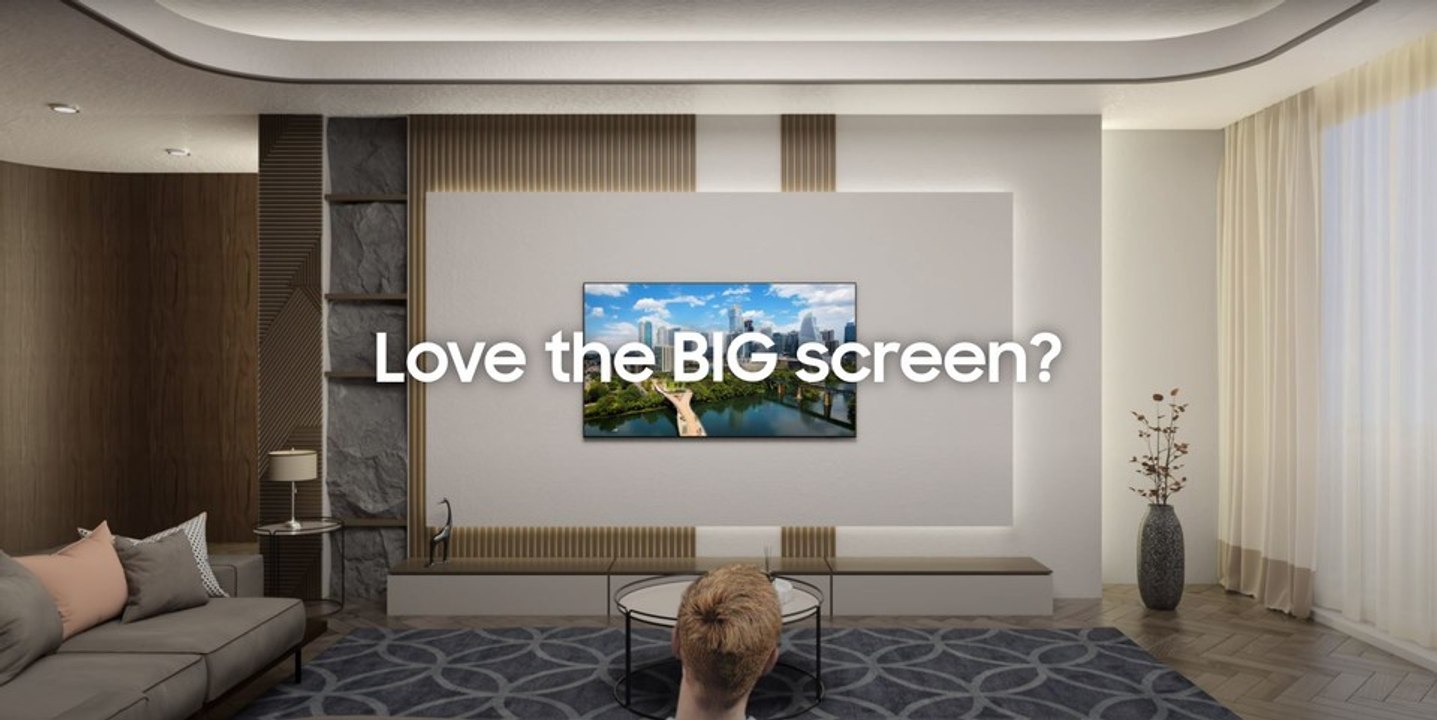 Dieser riesige Samsung-TV könnte NBA-Spieler in Originalgröße anzeigen - ohne Qualitätsverlust!