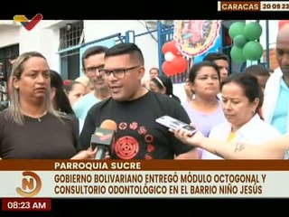 Gobierno de Caracas entregó Módulo Octagonal y consultorio odontológico en Niño Jesús, pquia. Sucre