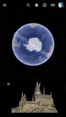 on the spot - Harry Potter castle Hogwarts on Google Earth and Google Maps