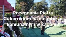 Gazeta Lubuska. Pogrzeb Piotra Gubernatora w Żaganiu