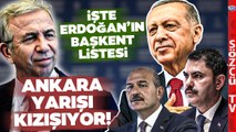 Mansur Yavaş'ın Rakipleri Çoğalıyor! İşte Erdoğan'ın Listesindeki Ankara Adayları