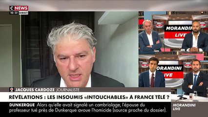 "Tristan Waleckx veut tout faire pour ressembler à Elise Lucet" : Jacques Cardoze tacle l'animateur de Complément d'enquête