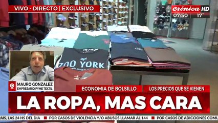 Ropa más cara y comerciantes indignados: ¿hasta cuándo?