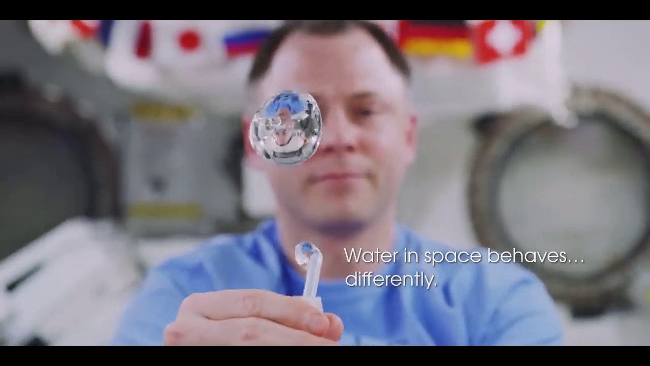 Mesmerizing 8K Ultra Video: Moving Water in Space Exploration