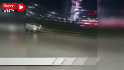 Hastane bahçesinde drifte ceza yağdı