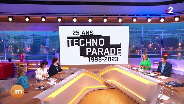La première télé de Marie Drucker, lorsqu'elle avait 24 ans, diffusée dans Télématin . France 2