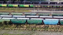 Treni pieni di grano ucraino fermi al confine con la Polonia