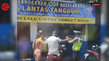 WNA viral dorong petugas satlantas terancam deportasi
