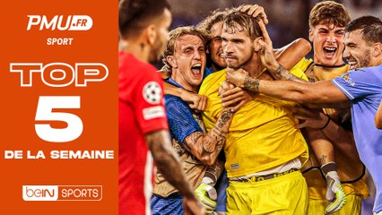Le Top 5 de la semaine avec PMU Sport