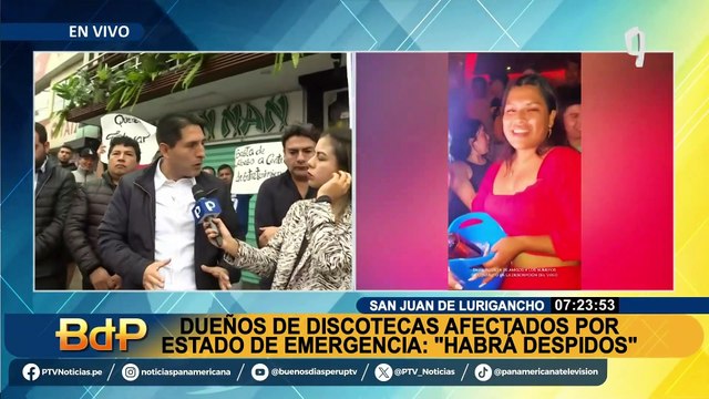 SJL: dueños de discotecas y bares protestan porque se verán afectados por estado de emergencia