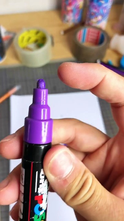 Astuce pour réutiliser ses Posca secs !