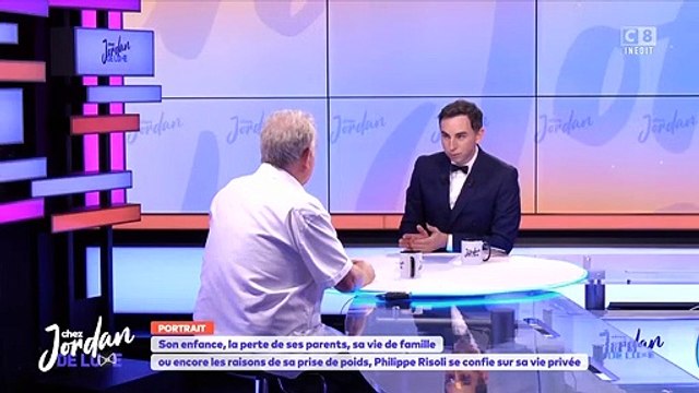 Philippe Risoli évoque sa prise de poids dans l'émission Chez Jordan sur C8