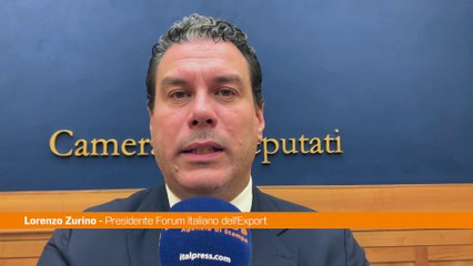 Zurino "L'export vale un terzo del Pil italiano"