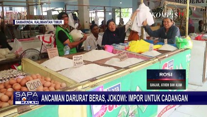 Harga Beras Mahal, Presiden Jokowi: Dampak El Nino Sebabkan Pasokan Berkurang