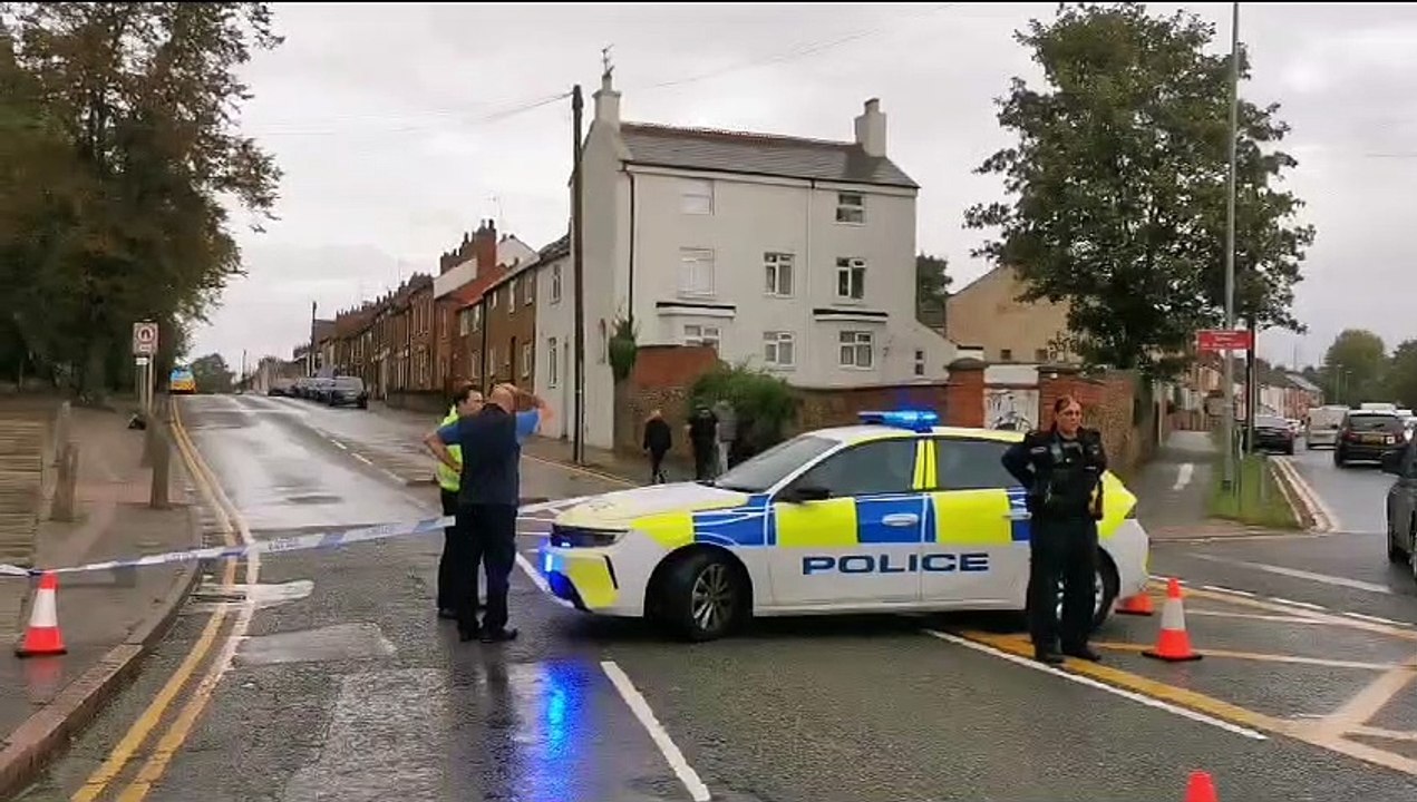 Cordon in place in Harborough Road, Kingsthorpe as police deal with incident