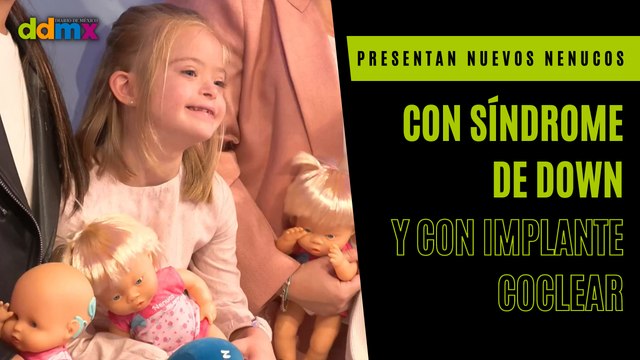Famosa presenta sus nuevos Nenucos con síndrome de Down y con implante coclear