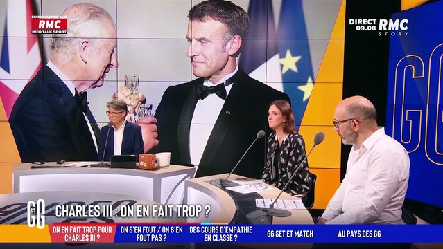 Macron accusé d'en faire trop pour Charles III : une chroniqueuse des Grandes Gueules l'accable